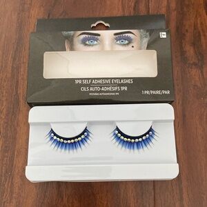 New blue eyelashes